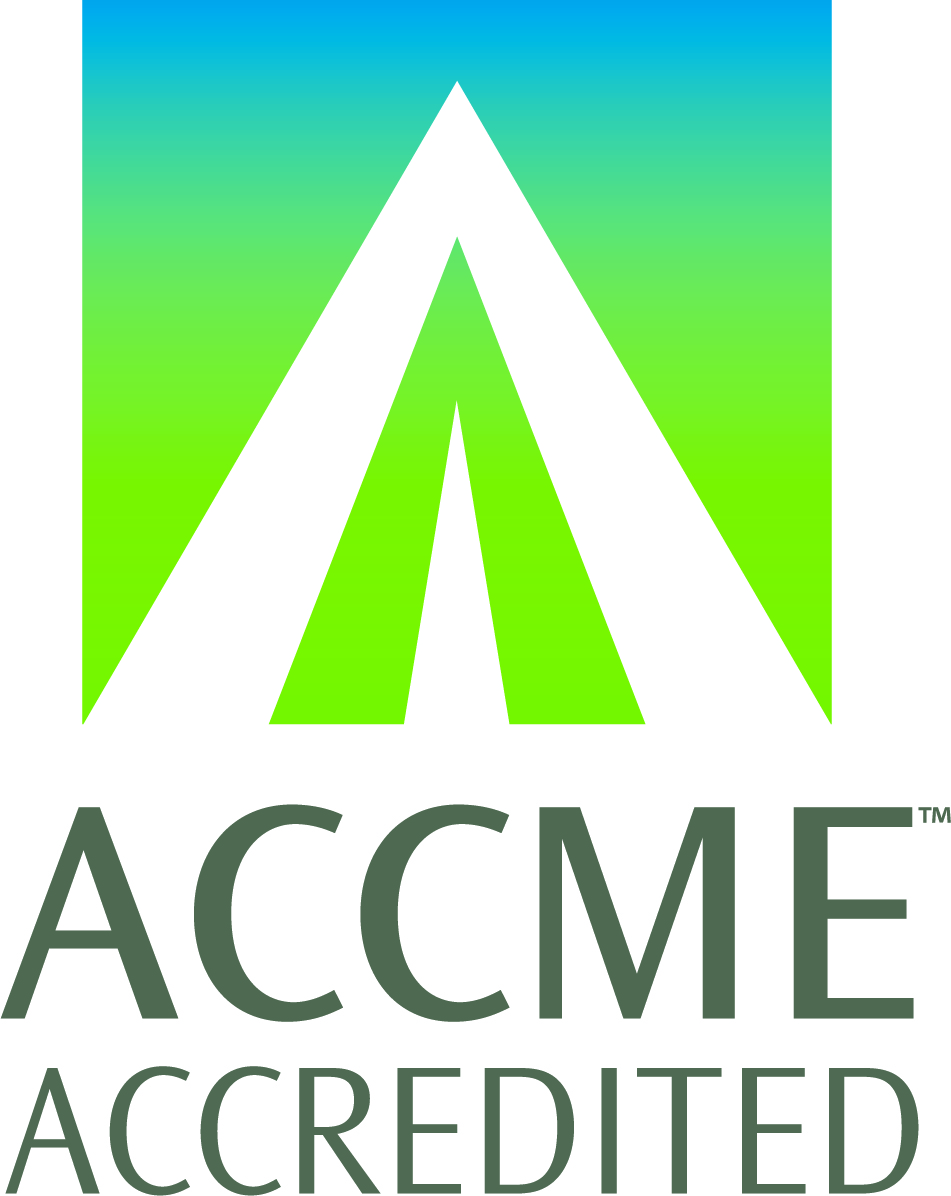 ACCME accredited provider full color 2021